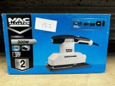Mac Allister Sander. RRP £30 - Grade U