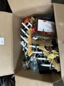 Large Box of Assorted Electrical Items and Household. RRP £150 - Grade U