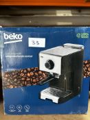 Beko Coffee Machine. RRP £50 - Grade U