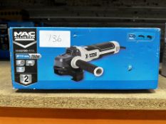 Mac Allister Grinder. RRP £60 - Grade U