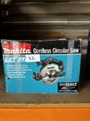 Makita Cordless Circular Saw. RRP £100 - Grade U