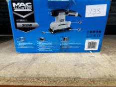 Mac Allister Sander. RRP £30 - Grade U