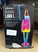 Rainbow Lava Lamp. RRP £20 - Grade U