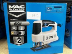 Mac Allister Jig Saw. RRP £40 - Grade U