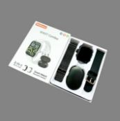 2024 New Arrival Combo Smart Watch Series 9 2in1 With Earbuds 2.3 Screen Smart Watch TWS Earbuds