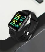 Smart Watch Message Remind Music Control Calorie Distance Fitness Tracker Smartwatch