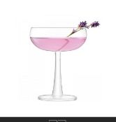 Brand New In Box 4 x Handmade Vemacity Gin/Cocktail Coupe Glasses