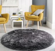 Dunelm Jewel Shaggy Round Rug RRP £89