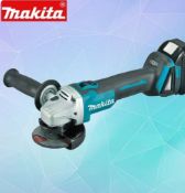 Makita 18V 125mm Brushless Lithium Angle Grinder