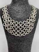 Saks London Fashion Necklace With Multi Stranded Chains