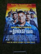 The Longest Yard UK Cinema Original Banner Vinyl Adam Sandler Etc (Double Sided)