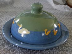 Walcot Studio Pottery Hannah Whitworth Sheep Ware Cheese Bell - Perfect Just 1 Owner Bought In Ba...