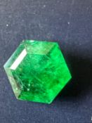 Certified Natural Beryl Emerald 1.42 Carat | Hexagon, Step Cut