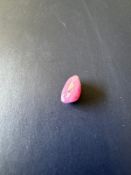 Certified Natural Sapphire 2.84 Carat | Deep Purplish Pink
