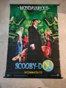 Scooby Doo Original Cinema Advance Vinyl Banner 2002