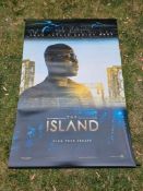 The Island 2005 UK Cinema Vinyl Banner Scarlett Johansson, Ewan McGregor