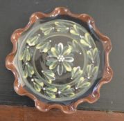 Haseley Manor Isle of Wight Studio Pottery Chunky Earthenware Dish
