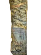 Ethiopian Aramaic Vellum Scroll