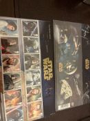 Two Sets of Star Wars Stamps