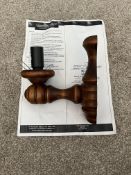 Vintage Wooden Wall Lighting