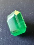 Natural Beryl Pear Emerald 1.11 Carat| Octagon Emerald, Step Cut
