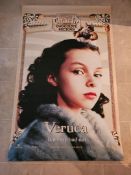 Julia Winter Playing Veruca - Charlie and The Chocolate Factory UK Cinema Vinyl Advance Banner 20...