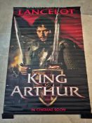 King Arthur 2004 UK Cinema Advance Banner -Ioan Gruffadd Playing Lancelot