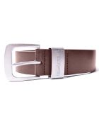 Lambretta Mens Leather Lined Buckle Adjustable Belt Fits Up To XL - RRP £30
