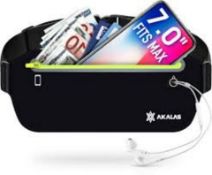 10 x Akalas Ultra Slim Running Belt Waist Pack