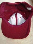 2 x Bx of 24 Maroon Caps Ideal For Market Stall, Car Boots, Printers & Advertisers Promo's
