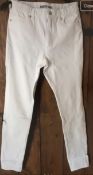 Lands End White Jeans x 30 Pairs