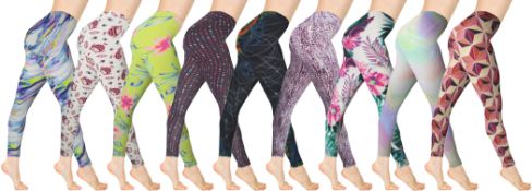 20 Assorted Girls Leggings Branded | Age 3-12 Yrs | Brand New | Great For Resale | RRP £12.99 Eac...