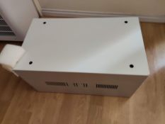 HML HML02P Grey Extruded Aluminium Box With 2 Keys - 44cm/45cm x 26cm x 24cm (RS-A0077/1).