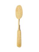 Napoleonic POW Carved Bone Spoon (£7 UK - £15 Int Post)