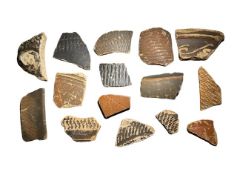 17th Century Pottery Fragments, Thames Foreshore (£7 Post, £20 International Post)