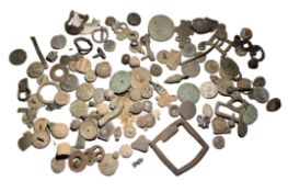 Antiquities: Mixed Lot of Metal Detecting Finds (£7 UK £15 International Post)