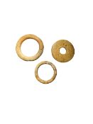 Antiquities: Three Early Bone Discs (£7 UK £25 International Post)