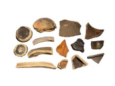 Early Pottery Fragments, Thames Foreshore Finds (£7 UK £20 International Post)