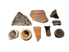 17th Century Pottery Fragments, Thames Foreshore (£7 Post, £20 International Post)