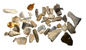 Antiquities: Neolithic Microliths, Scrapers and Knapping Fragments (£7 UK £15 International Post)