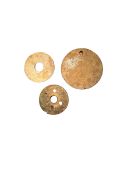 Antiquities: Early Bone Disc, Thames Foreshore Finds (£7 UK £15 International Post)