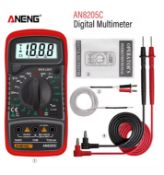 Digital Multimeter AC/DC Ammeter Volt Ohm Multimetro Tester Meter with Thermocouple LCD Backlight