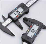 Digital Calliper Measuring Tool Electronic Micrometre Calliper Micrometre Ruler With Large LCD Scre.