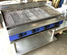 Blue Seal 4 Burner Gas Chargrill On Stand