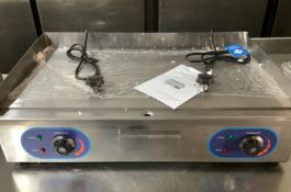 Brand New Double Electric Flat plate Griddle