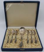 Early 20th c. Norwegian Silver Spoons By Thorvald Marthinsen Sølvvarefabrik