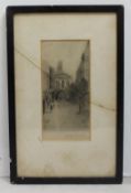 Early 20th c. Etching By W.Edwin Law