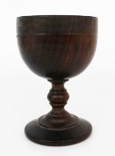 Antique Lignue Vitae Treen Urn