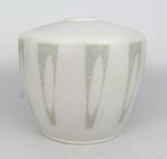 2 x White Contemporary Glass Lampshades