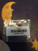 NEW!! 9K White Gold Purple Edison Pearl Pendant